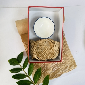 Giấy Tổ Ong Kraft gói đồ gốm