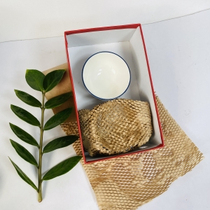 Giấy Tổ Ong Kraft gói đồ gốm