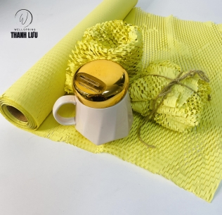 Giấy Tổ Ong Kraft màu Vàng